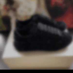 Luxury Sneakers – Black Crystal Edition